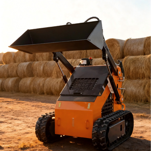 Mesin Skid Steer Loader Kecil Serbaguna untuk Penggalian dan Pengolahan Lanskap dengan Aksesoris Auger Skid Steer Loader - Product Image 2