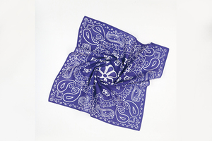 Pañuelo cuadrado de algodón 100% personalizado con diseño de tu propio logotipo, pañuelo de algodón personalizado para exteriores, moda de 22x22 pulgadas - Product Image 4