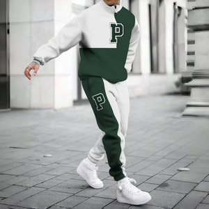 לוגו מותאם אישית של גברים זוג כותנה אורגני כותנה בגדי ספורט בגד בגד בגד בגד גוף סלון - Product Image 3