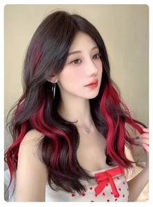 Peluca de Mujer con Clip, Doble Trama, Impermeable, de Fibra de Alta Temperatura, Estilo Moderno y Esponjoso - Product Image 5