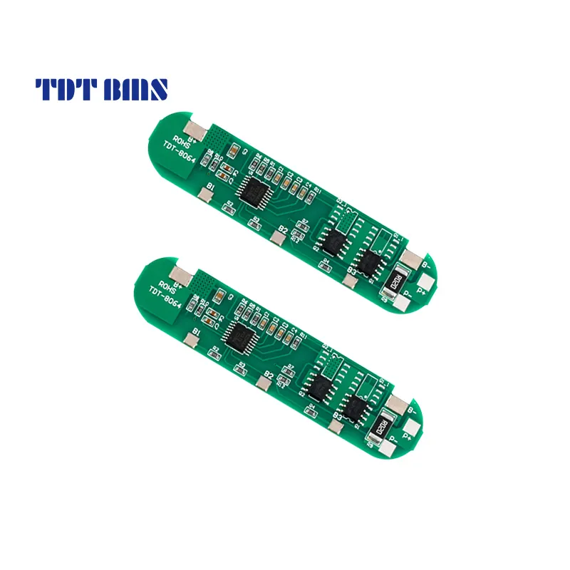 4S 12V Lithium Battery Protection Board TDT LFP PCB BMS for 18650 32650 battery pack