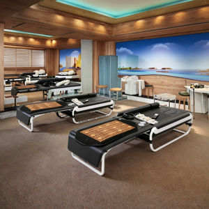 Yeni gelenler Pop Relax kore yeşim termal silindir terapi masa çok fonksiyonlu omurga bakımı V3 V4 V6 Master kızılötesi masaj yatağı - Product Image 3