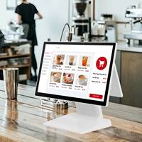 Système de point de vente Superwin PSJ8500 en alliage d'aluminium tout-en-un avec écran tactile capacitif de 15,6 pouces 1920x1080, processeur RK3568, Android
