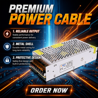 Alimentation à découpage AC-DC 5V 20A 100W à 92% d'efficacité pour LED, sortie unique 110V/220V avec protections contre les surcharges et les courts-circuits