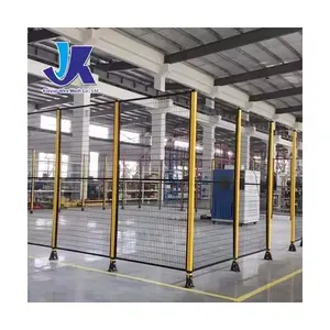 Customized Robot Mobile Fence Workshop Protective Isolation Network Warehouse Fence Welded metal fence