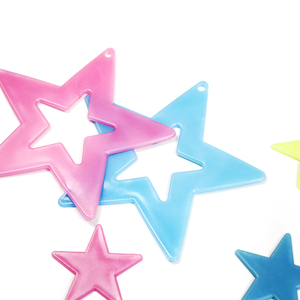 สติกเกอร์ตกแต่งเพื่อความปลอดภัยเป็นมิตรกับสิ่งแวดล้อมเด็ก Lumionous Glow In The Dark Stars - Product Image 2
