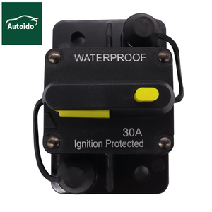 30-300a Stroomonderbreker Dual Batterij 12V 24V <span class=keywords><strong>Dc</strong></span> Zekering Handmatige Reset Auto Stroomonderbreker Auto Audio In-Line Automatisch Herstel - Product Image 1