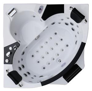 Fabricant élégant Acrylique Design exclusif Place the Corner Triangle Shape Jacuzzier <span class=keywords><strong>Spa</strong></span> Bain à remous intérieur pour <span class=keywords><strong>3</strong></span> personnes - Product Image 2