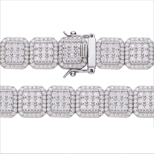 Luxury Moissanite Diamond Bracelet With Eye Catching Radiance Timeless Elegant Design Perfect For Personal Collection - Product Image 3