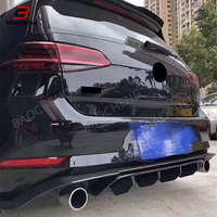 Diffuseur arrière en fibre de carbone sèche 2021-2022 GOLF 7 GTI 7.5 Haute Qualité Marque BC pour RÉAMÉNAGEMENT/AMÉLIORATION Style OEM ODM