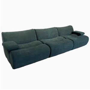 Sofá Modular de Bloques de Bambú Combinables, sin Marco, con Esponja de Alta Resiliencia, Empaquetado al Vacío, para Sala de Estar de Apartamento - Product Image 1