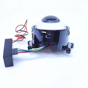 Phares LED œil de chat avancés de 3 pouces, animation dynamique RGB Demon Eye avec projecteur Bi-LED pour kit d'éclairage automobile personnalisé - Product Image 4