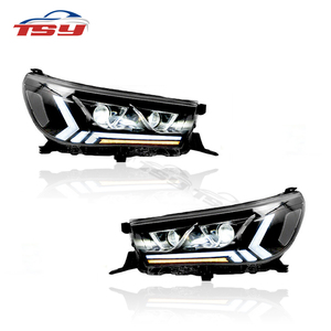 Hilux Revo — lampe frontale de voiture LED, avec <span class=keywords><strong>flash</strong></span> automatique, 2 pièces, 2015-2018 - Product Image 1