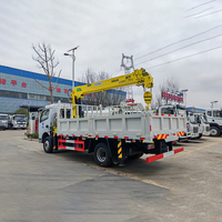 Grue télescopique montée sur camion Dongfeng de 5, 6,3, 8, 10 et 12 tonnes / Grue de camion à vendre