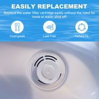 Cartouche de filtre à eau standard de remplacement pour distributeurs et pichets d'eau Brita