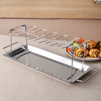 Grill à rôti professionnel industriel en acier inoxydable, pour cuisine en extérieur, Grill Vertical, jambes de poulet