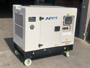 最高15000ワット15kwディーゼルサイレント発電機20kva 1500rpmスピードATSリモートスタートシングルフェーズ380v/230v/480v定格電圧DC - Product Image 3