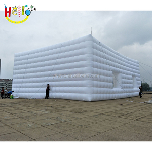 Tùy chỉnh thiết kế Inflatable <span class=keywords><strong>Cube</strong></span> Lều Trắng carpa inflable - Product Image 4