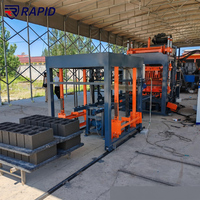 Machine à fabriquer des blocs hydrauliques automatiques QT5-15, machinerie pour la fabrication de briques creuses en béton pour usine de fabrication de blocs de ciment