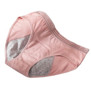 Braguitas de Algodón con Cintura Alta y Protección <span class=keywords><strong>Menstrual</strong></span>, Ropa Interior Femenina a Prueba de Fugas - Product Image 6