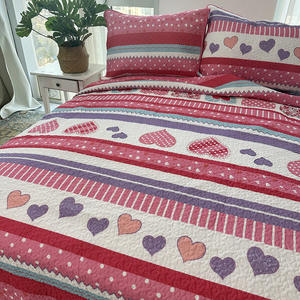 Cubrecamas Infantiles de Algodón 100% con Estampado de Color Rosa, Cubrecama <span class=keywords><strong>Infantil</strong></span>, Juego de Edredón para Habitación <span class=keywords><strong>Infantil</strong></span> - Product Image 2