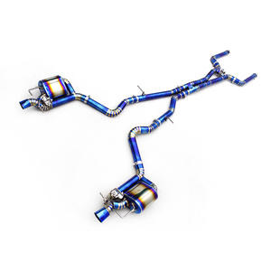 Tuyaux d'échappement Boska Factory Valve pour Mercedes-Benz AMG GT63/GT63S 4.0T 2019-2023, silencieux catback haute performance en titane - Product Image 1
