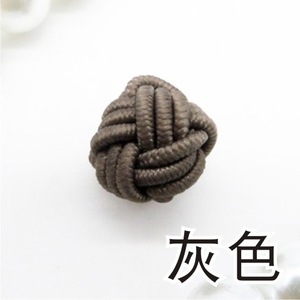 Bán buôn CUFF-liên kết lụa Khuy măng sét handmade vải Knot Khuy măng sét đơn cho áo sơ mi - Product Image 5