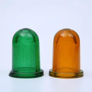 High Quality Colored Explosion Proof LED Shade Glass Lamp Cover for Outdoor Lighting