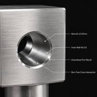 Pièces mécaniques usinées sur mesure par CNC, composants de précision en acier inoxydable et bronze, usinage par électroérosion à fil, poli miroir pour