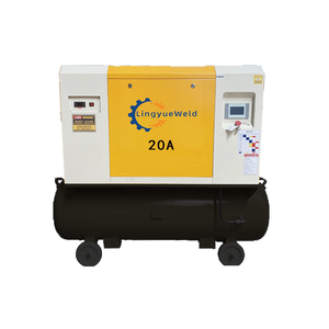 Lingyue 5 Cubic Công suất diesel-driven Vít Máy nén khí 8bar cho phun cát nổ mìn khoan lõi bơm động cơ thành phần - Product Image 1