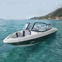 Direct Manufacturer <strong>Best</strong> <strong>Selling</strong> Big Fiberglass <strong>Boat</strong> 18ft Sport Yacht Customized Luxury <strong>Boat</strong> With Shade