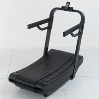 Máquina de Ejercicio Cardiovascular sin Motor, Caminadora Curva Woodway, Caminadora Manual Autogeneradora, Caminadora Curva Comercial para Fitness