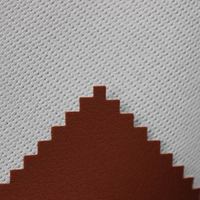 Cuir polyuréthane semi pu pour housse de siège de voiture, matériau en cuir