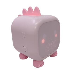 Dinosaur <b>LED</b> Digital Alarm <b>Clock</b> for Kids USB Rechargeable Bedside Night Light Sleep Trainer Tabletop - Product Image 3