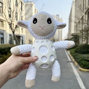 Interactive Crinkle No <b>Stuffing</b> Dog Plush <b>Toy</b> Teething Dogs Squeaky <b>Toys</b> Set Aggressive Chewer Durable Pet Chew <b>Toys</b> - Product Image 6