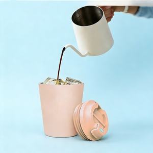 Vaso Térmico de Acero Inoxidable para Café, Doble Pared, Aislado, 12oz, Antiderrames, Esencial para Viajes al Oficina - Product Image 6