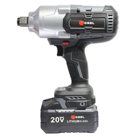 Visseuse sans fil industrielle OBBL 20V OB-1500, clé à chocs 1500N.m, batterie 6.0AH pour le bois, l'acier et le bricolage