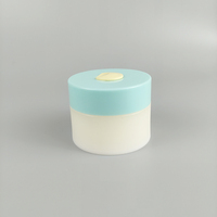 Pot en plastique rond pour crème cosmétique vide de 100 g en PP
