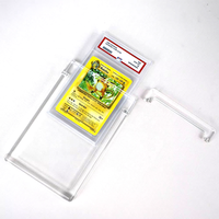 Acrylique recyclable pour l'affichage de dalles de cartes avec surface polie pour la collection de cartes PSA