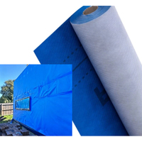 Membrane respirante pour toiture KINGWAY, perméable à la vapeur, imperméable, sous-couche stabilisée aux UV, matériau de protection pour maison en polypropylène