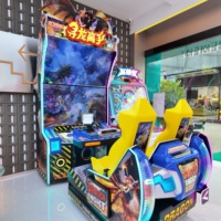 Simulateur commercial de chevalier dragon pour 2 joueurs : Vibration de mouvement réel et jeu interactif à 6 scènes