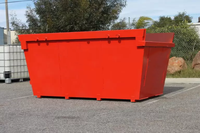 Skip Bin avec options personnalisables pour la démolition des déchets et l'enlèvement des déchets en vrac