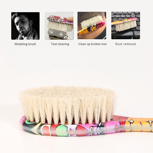 Spazzola per Barba e <span class=keywords><strong>Capelli</strong></span> a Doppia Testa in Crine di Cavallo Personalizzata con Logo, Stile Personalizzato per Uomo - Product Image 6