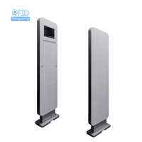 Lector UHF de puerta, control de acceso, libros de biblioteca, sistema de alarma EAS antirrobo, lector de puerta Uhf Rfid para tienda