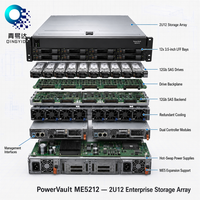 ME5212, Sistema de Almacenamiento 2U, 12 Bahías SAS, SAN Empresarial, Alta Capacidad de Almacenamiento, Copia de Seguridad de Archivos, Suministro OEM, Probado