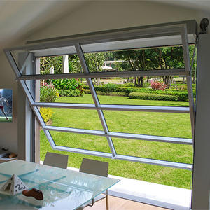 Porta del <span class=keywords><strong>Garage</strong></span> in vetro di alluminio 16x8 porta del <span class=keywords><strong>Garage</strong></span> a libro in alluminio <span class=keywords><strong>per</strong></span> esterni in vetro termico con vista completa porta del <span class=keywords><strong>Garage</strong></span> in vetro inclinabile commerciale - Product Image 5