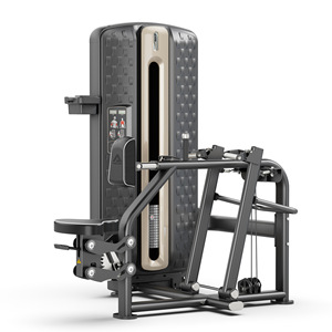 เครื่องฝึกกล้ามเนื้อหลังแบบปรับได้สำหรับยิมเชิงพาณิชย์ รุ่น Parallel Lat Pulldown Machine  แบบนั่งฝึกแนวนอน ทำจากเหล็ก - Product Image 1