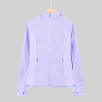Veste softshell respirante à séchage rapide pour femme, coupe ajustée, idéale pour le yoga en extérieur, modèle Cross Chill Performance, grandes tailles, imprimée