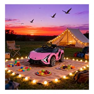 Voiture électrique tout-terrain pour enfants à 4 roues, double propulsion, construction en plastique, centre de gravité bas, sécurité et stabilité améliorées - Product Image 2