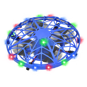 ของเล่นจานบิน UFO แบบใหม่พร้อมเซ็นเซอร์ตรวจจับท่าทาง ควบคุมด้วยรีโมทคอนโทรล มีไฟ LED ของเล่นเสริมพัฒนาการ STEM สำหรับเล่นกลางแจ้ง ของขวัญสำหรับเด็ก - Product Image 2